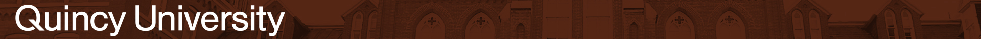 Quincy University Portal logo, Go to home page